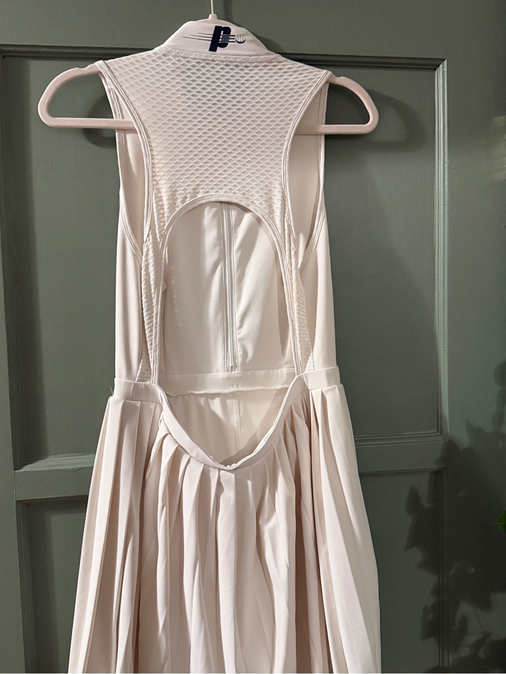 Prince White Sleeveless Pleated Tennis Dress - Picture 3 of 4